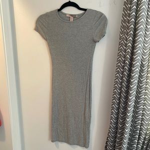 Grey t shirt dress